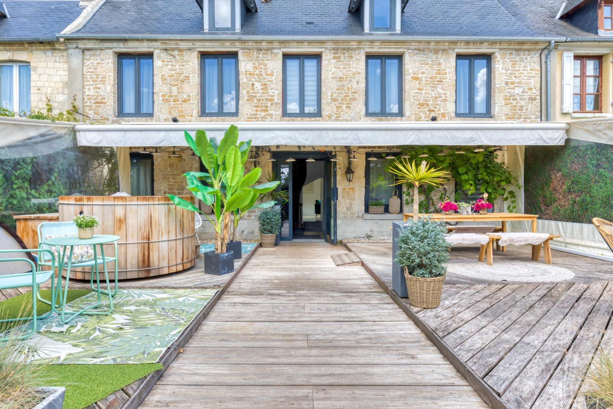 La Dame De Coeur La Maison A L'Oree De Deauville Touques Bagian luar foto